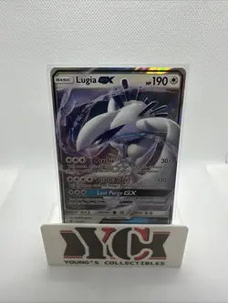 Lugia GX - 159/214 - Pokemon Lost Thunder Sun & Moon Ultra Rare Card - Image 1