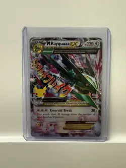 Pokemon TCG M Rayquaza EX 76/108 Celebrations Classic Collection NM Condition - Image 1