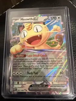 Meowth ex 062/088 Pokemon Perfect Order Double Rare MINT - Image 1