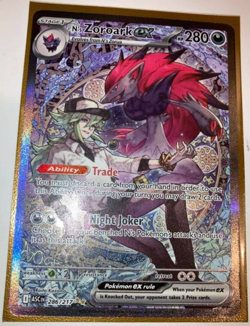 Pokemon N's Zoroark EX Holo, Ultra Rare 286/217 - Image 1