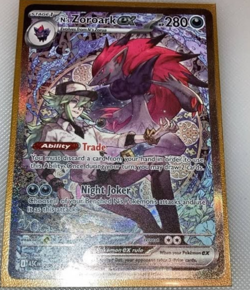 Pokemon N's Zoroark EX Holo, Ultra Rare 286/217 - Image 2