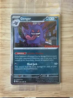 🌀SINGLE SWIRL🌀 Pokemon Gengar GameStop Promo 050/088 - Image 2