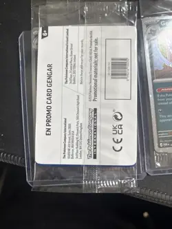 Pokemon TCG Gengar 050/088 Eb Games Perfect Order Stamped Sealed English Promo - Image 2