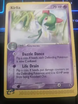 Pokemon Kirlia 35/109 Non Holo WOTC EX Ruby & Sapphire | MP - Image 1