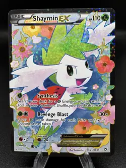 Pokemon TCG Shaymin EX RC21/RC25 Legendary Treasures Radiant Collection NM - Image 1
