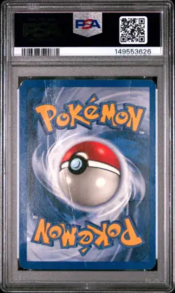 2000 POKEMON ROCKET #5 DARK DRAGONITE-HOLO PSA 1 - Image 2