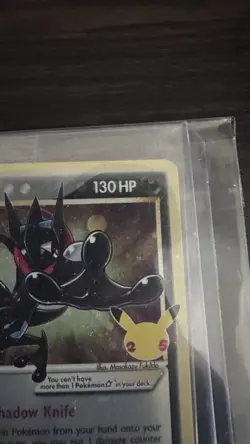 SEALED Greninja Gold Star SWSH144 Pokemon Celebrations - Image 3