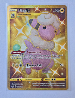 Flaaffy Gold Secret Rare 280/264 Fusion Strike – Pokemon SWSH08 Holo - Image 1