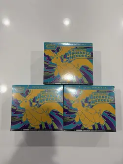 Pokemon TCG, Mega Evolution Ascended Heroes Lot Of (3) Elite Trainer Box ETB - Image 2
