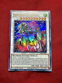 YuGiOh! Baronne De Fleur - LED8-EN024 - 1st Edition - Ultra Rare - Near Mint - Image 1