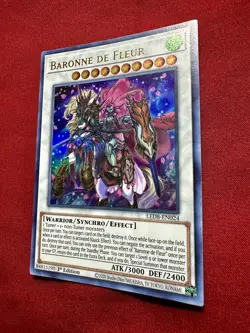 YuGiOh! Baronne De Fleur - LED8-EN024 - 1st Edition - Ultra Rare - Near Mint - Image 3
