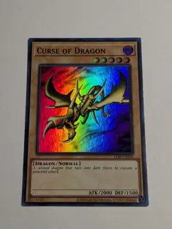 Yugioh Curse of Dragon LOB-EN066 25th anniversary super rare NM - Image 1