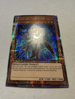 Yu-Gi-Oh! Gagaga Magician 1st Edition Quarter Century Secret Rare RA04-EN007 NM - Image 1