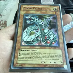Near Mint Cyber Valley - PTDN-EN010 - Super Rare - Unlimited Edition - VLP - Image 1
