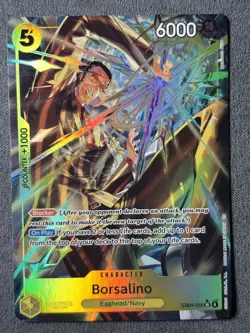 Borsalino Alt Art EB04-058 SR Adventure On Kami’s Island One Piece OP15 English - Image 1