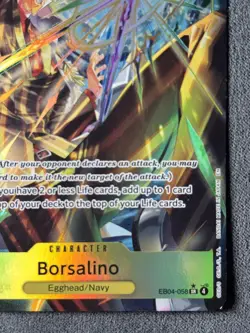 Borsalino Alt Art EB04-058 SR Adventure On Kami’s Island One Piece OP15 English - Image 5