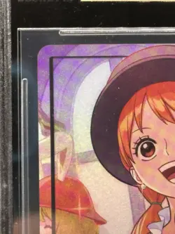 One Piece 2025 Promos #OP11041 ENG Nami L M Whole Cake Island ARC BGS 9.5 - Image 3