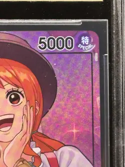 One Piece 2025 Promos #OP11041 ENG Nami L M Whole Cake Island ARC BGS 9.5 - Image 4