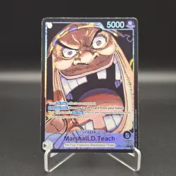 Marshall.D.Teach (English Version 2nd Anniversary Set) OP09-081 One Piece... - Image 1