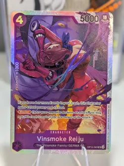 Vinsmoke Reiju OP12-063 SR Legacy of the Master ONE PIECE TCG English - Image 1