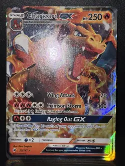 Charizard GX 20/147 SM Burning Shadows GX Rare Holo Holo Pokemon Card LP - Image 2