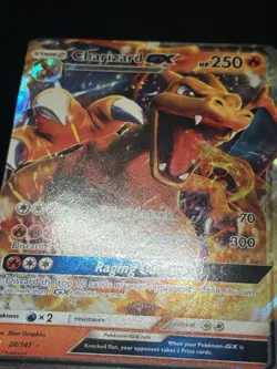 Charizard GX 20/147 SM Burning Shadows GX Rare Holo Holo Pokemon Card LP - Image 5