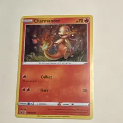 Pokemon Charmander SWSH092 Promo Card SWSH: Sword & Shield 70 HP Flare - Image 1