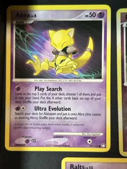 Pokemon Card Lot 7 Cards Secret Wonders (2007) HP Weavile Ralts Unown K Panphy - Image 2