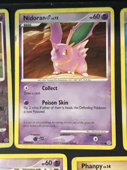 Pokemon Card Lot 7 Cards Secret Wonders (2007) HP Weavile Ralts Unown K Panphy - Image 4