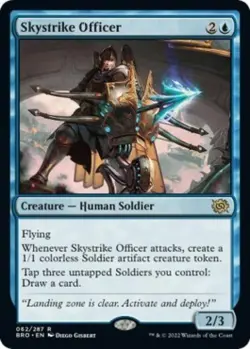 Skystrike Officer - Near Mint MTG The Brothers' War - Image 1