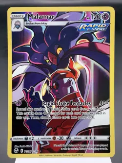 Malamar TG06/TG30 - Holo Rare - Silver Tempest Pokemon Card NM - Image 1
