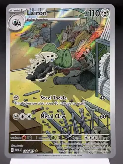 Lairon 184/167 - Illustration Rare - Twilight Masquerade Pokemon Card NM - Image 1