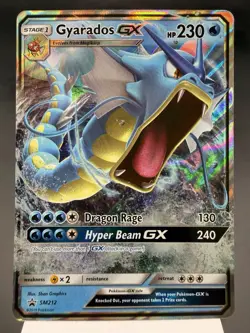 Gyarados GX SM212 - Ultra Rare Holo - S&M Promo Pokemon Card NM - Image 1