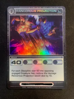 Rancorous Projection - Super Rare - Chaotic Card - Rise of the Oligarch - Image 1