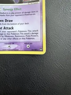 Pokemon Card - Sableye 22/108 - EX Power Keepers - Stamped - Holo - Image 3