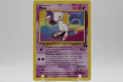 MEW #8 BLACK STAR PROMO 1999-2000 WOTC Pokemon Card VINTAGE - Image 1