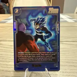 Dragon Ball Super Card Game Fusion World Dual Evolution Vegeta FB09-044 Alt Art - Image 1