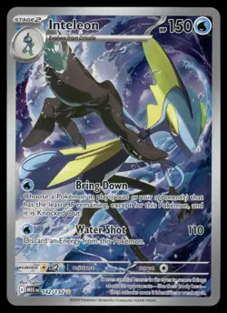 Pokemon Cards Inteleon 142/132 Mega Evolution Illustration Rare NM - Image 1