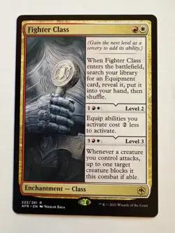 Fighter Class R Adventures in the Forgotten Realms 222 - Magic the Gathering TCG - Image 1