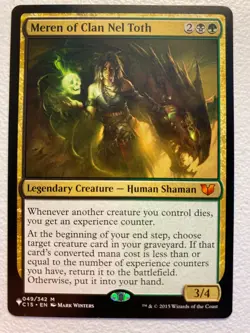 MTG 1x Meren of Clan Nel Toth 49 The List - Commander 2015 Magic Gathering x1 NM - Image 1