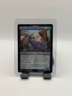 MTG, Oroku Saki, Shredder Rising FOIL $3 ORDER MIN Teenage Mutant Ninja Turtles - Image 1