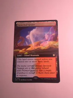 MTG Scorched Geyser SOC 54 - Rare Secrets of Strixhaven - Image 1