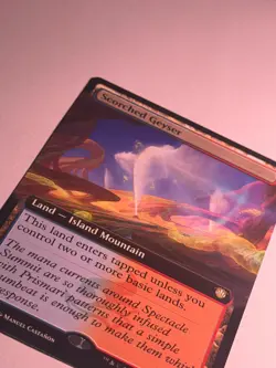 MTG Scorched Geyser SOC 54 - Rare Secrets of Strixhaven - Image 3