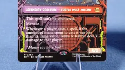 Tokka And Rahzar, Terrible Twos Borderless Showcase Regular NM TMT 252 Mtg 🔮 A* - Image 3