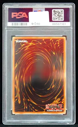 2004 Red Eyes Black Dragon LOB-EN070 PSA 9 Yu-Gi-Oh! Card - Image 3