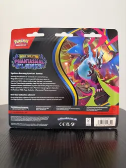 Pokemon Mega Evolution Phantasmal Flames 3-Pack Blister - Sneasel - Image 2
