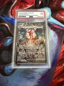 2023 Pokemon Obsidian Flames #223 Charizard Ex Special Illustration Rare PSA 9 - Image 1