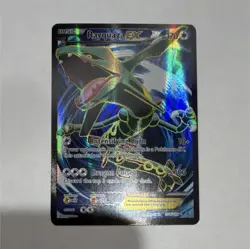 Pokemon TCG Rayquaza EX 104/108 Roaring Skies Ultra Rare Full Art Holo - Image 1