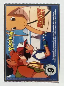 1999 Burger King Pokemon Poketrivia Magikarp #129 Dragonite Movie Scene #9 LP - Image 2