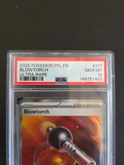 Pokemon 2025 Blowtorch 117/094 PSA 10 Gem Mint - Image 3